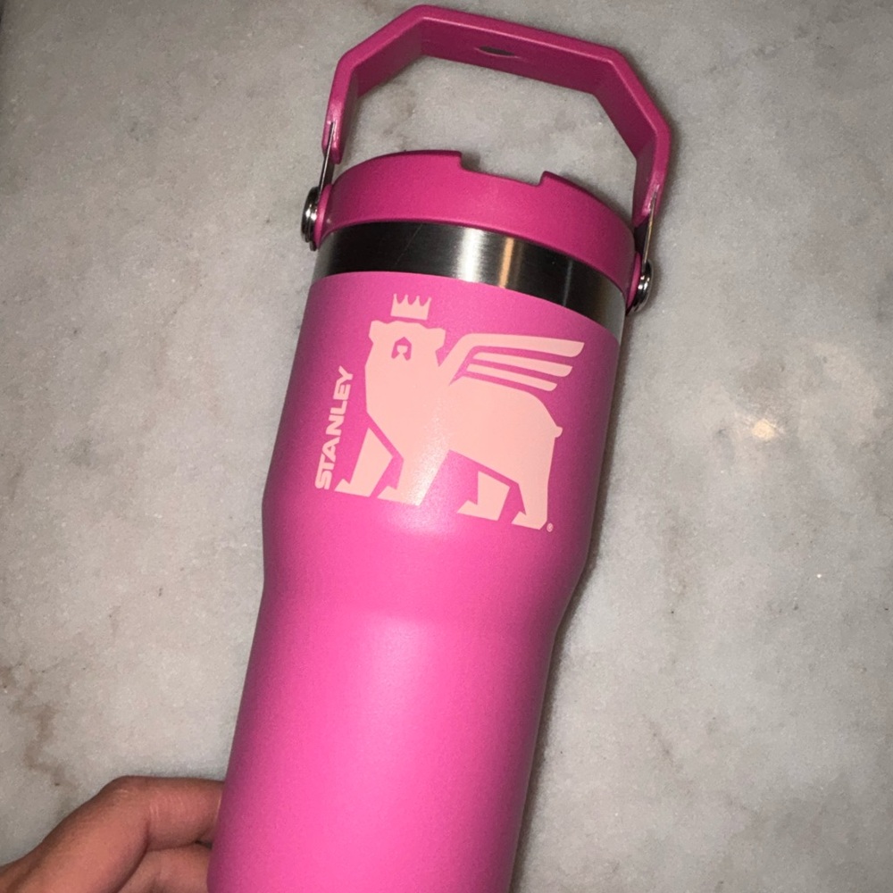 Stanley Pink Insulated Mug with Handle